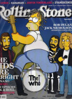 Rolling Stone Magazine Italy 2006 #37 Homer Simpson The Who Bob Dylan - Non Classés