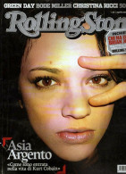 Rolling Stone Magazine Italy 2005 #18 Asia Argento Greend Day Bode Miller 50 Cent - Sin Clasificación