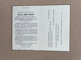 WILLEMS Anna °MERELBEKE 1891 +MERELBEKE 1959 - BECAUS - VAN DE VIJVER - RAES - HASAERT - Obituary Notices