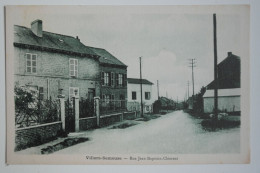 Cpa Sépia Bleu Très Bon état VILLERS SEMEUSE Rue Jean Baptiste Clément - NOV40 - Sonstige & Ohne Zuordnung