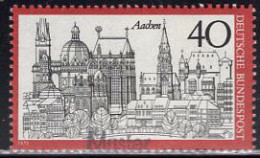 GERMANY(1973) Aachen. MUSTER (specimen) Overprint. Scott No 1109. - Autres & Non Classés
