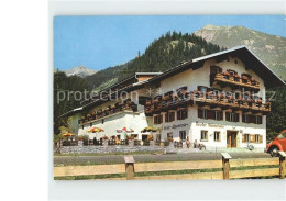 72135359 Elbigenalp Hotel Alpenrose Terrasse Elbigenalp Lechtal Tirol - Autres & Non Classés