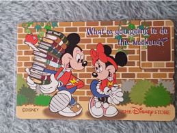 DISNEY - JAPAN - H197 - WHAT ARE YOU GOING TO DO THE WEEKEND? - Disney