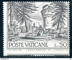 Fontane '76 Lire 50 Varietà Dentellatura Spostata - Unused Stamps