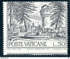 Fontane '76 Lire 50 Varietà Dentellatura Spostata - Neufs