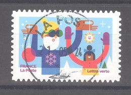 France Autoadhésif Oblitéré N°2345 (Des Timbres Qui Nous Rapprochent - N°2) (cachet Rond) - Oblitérés