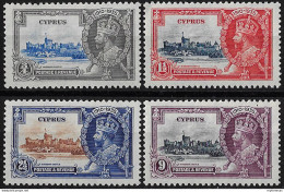 1935 Cyprus Silver Jubilee 4v. MNH SG N. 144/47 - Sonstige & Ohne Zuordnung