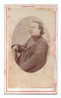 (Photo Carte De Visite) 410, Religion Portrait Curé Prêtre - Anonymous Persons