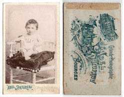 (Photo Carte De Visite) 366, Photo De Bébé, Photo Abel & Patureau à Bourges - Anonieme Personen