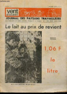 Vent D'ouest N°69 Janvier 1976 - Courrier Des Lecteurs Salariés Agricoles - Agriculture Aux Sommets - Les Luttes : Dans - Andere Magazine