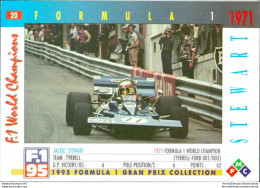 Bh20 1995 Formula 1 Gran Prix Collection Card Stewart N 20 - Cataloghi