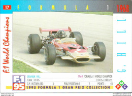 Bh17 1995 Formula 1 Gran Prix Collection Card G.hill N 17 - Cataloghi