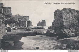 At552 Cartolina Capri I Faraglioni Dalla Piccola Marina Provincia Di Napoli - Napoli