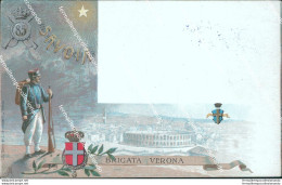 Bz203 Cartolina Militare 85 Reggimento Brigata Verona  Www1 1 Guerra - Regiments