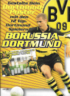 AW03 - PANINI POSTER - BORRUSIA DORTMUND 1997/98 - KOMPLETT - Otros & Sin Clasificación