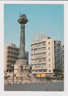 Syria Syrie DAMASCUS DAMAS Monument, Street, Buildings, View Vintage Photo Postcard RPPc AK (53060-1) - Siria