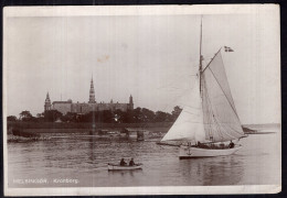 Denmark - 1910 - Sailboat - Helsingor - Kronborg - Segelboote