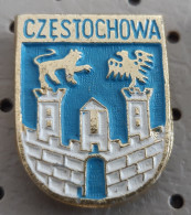 CZESTOCHOWA Coat Of Arms Blason Poland Pin - Städte