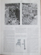 1922  Les Fouilles De La Ville De CARTHAGE Archéologie  Temple De TANIT - Sin Clasificación