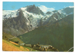 LA GRAVE EN OISANS (05) - Le Massif De La Meije Et Le Glacier De L'Homme - Andere & Zonder Classificatie