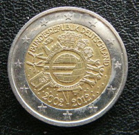 Germany - Allemagne - Duitsland   2 EURO 2012 D   10 Years Euro      Speciale Uitgave - Commemorative - Allemagne