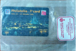 Germany Philatelia T'card 6 DM  Chip Phonecard Original Pochette - Verzamelingen