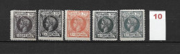 LOTE 2175 A  /// (C025) FERNANDO POO 1905  EDIFIL Nº: 136/140 *MH  CON MARQUILLA      ¡¡¡ LIQUIDATION - JE LIQUIDE !!! - Fernando Po