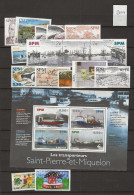 2004 MNH St Pierre Et Miquelon Year Collection Postfris** - Années Complètes