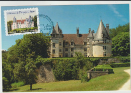 France 2012 - Chateaux Et Demeures Historiques Chapitre Carte Maximum - Castillos