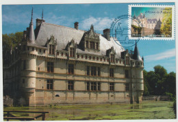 France 2012 - Chateaux Et Demeures Historiques Chapitre Carte Maximum - Castles