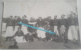 1914 Bizerte 4eme Régiment De Zouaves Tenue De Campagne Troupes Afrique Ww1 Poilu 14 18 Photo - Krieg, Militär