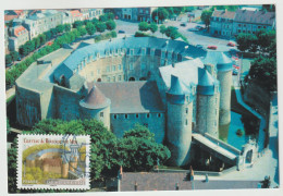 France 2012 - Chateaux Et Demeures Historiques Chapitre Carte Maximum - Castillos