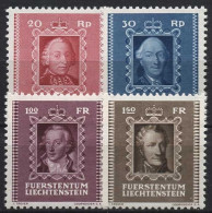 Liechtenstein 1942 Fürsten 207/10 Postfrisch - Ungebraucht
