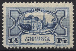 Liechtenstein 1925 Freimarke 71 Postfrisch Geprüft - Ongebruikt