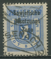 SBZ Allgemeine Ausgabe 1948 Freimarke Mit Aufdruck 205 A Wb Z Gestempelt - Other & Unclassified