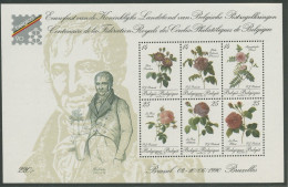 Belgien 1990 Rosen Block 61 Postfrisch (G2617) - 1961-2001