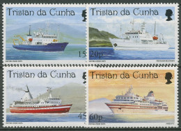 Tristan Da Cunha 1998 Kreuzfahrtschiffe Vor Der Insel 642/45 Postfrisch - Tristan Da Cunha