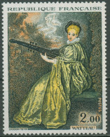 Frankreich 1973 Kunst Gemälde Antoine Watteau 1846 Postfrisch - Unused Stamps