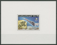 Libyen 1977 100 J. Weltpostverein UPU Concorde 585 B Block Postfrisch (C29195) - Libia