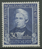 Bund 1949 Wohlfahrt: Helfer Der Menschheit 120 Postfrisch - Unused Stamps