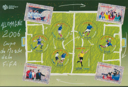 Frankreich 2006 Fußball-WM Deutschland Kleinbogen 4069/78 K Postfrisch (C96236) - Ungebraucht