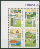 Macau 2001 Parks Und Gärten 1173/76 ZD Postfrisch (C40025) - Nuovi