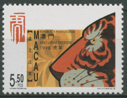 Macau 1998 Chinesisches Neujahr Jahr Des Tigers 946 Postfrisch - Nuevos