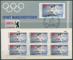 Berlin Sporthilfe 1988 Markenheftchen Olympia OMH I (802) Postfrisch (C99141) - Markenheftchen