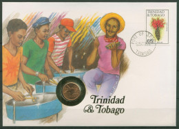 Trinidad & Tobago 1987 Musiker Numisbrief 1 Cent (N471) - Trinité & Tobago