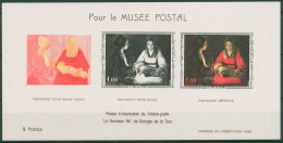 Frankreich 1966 Postmuseum Gemälde Sonderdruck 1552 SD Postfrisch (C60928) - Prove D'artista