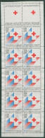 Frankreich 1988 Rotes Kreuz Heftchenblatt H.-Blatt 15 Gestempelt (C60920) - Red Cross