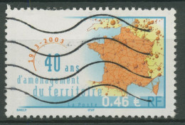 Frankreich 2003 Landschaftsplanung DATRAR 3682 Gestempelt - Used Stamps