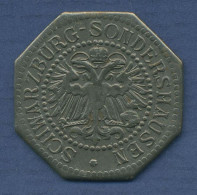 Schwarzburg-Sondershausen 20 Pfennig O. J. Wappen, J N8 Vz (m6200) - Altri & Non Classificati