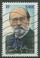 Frankreich 2002 Schriftsteller Èmile Zola 3661 Gestempelt - Used Stamps
